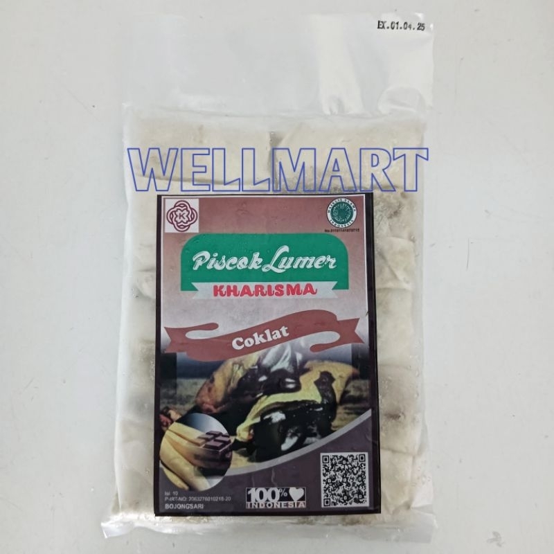 

Kharisma Piscok Lumer Cokelat Frozen Isi 10 Pcs Pisang Coklat Cemilan Beku