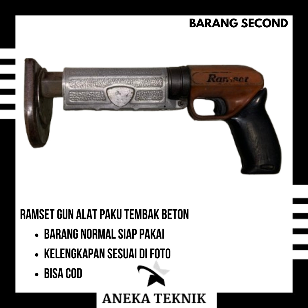 RAMSET GUN ALAT PAKU TEMBAK BETON RAMSET
