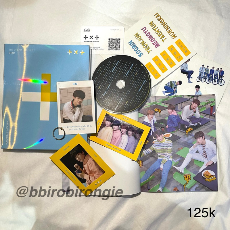 TXT DEBUT ALBUM THE DREAM CHAPTER: STAR VER [UNSEALED]PC YEONJUN HUENINGKAI