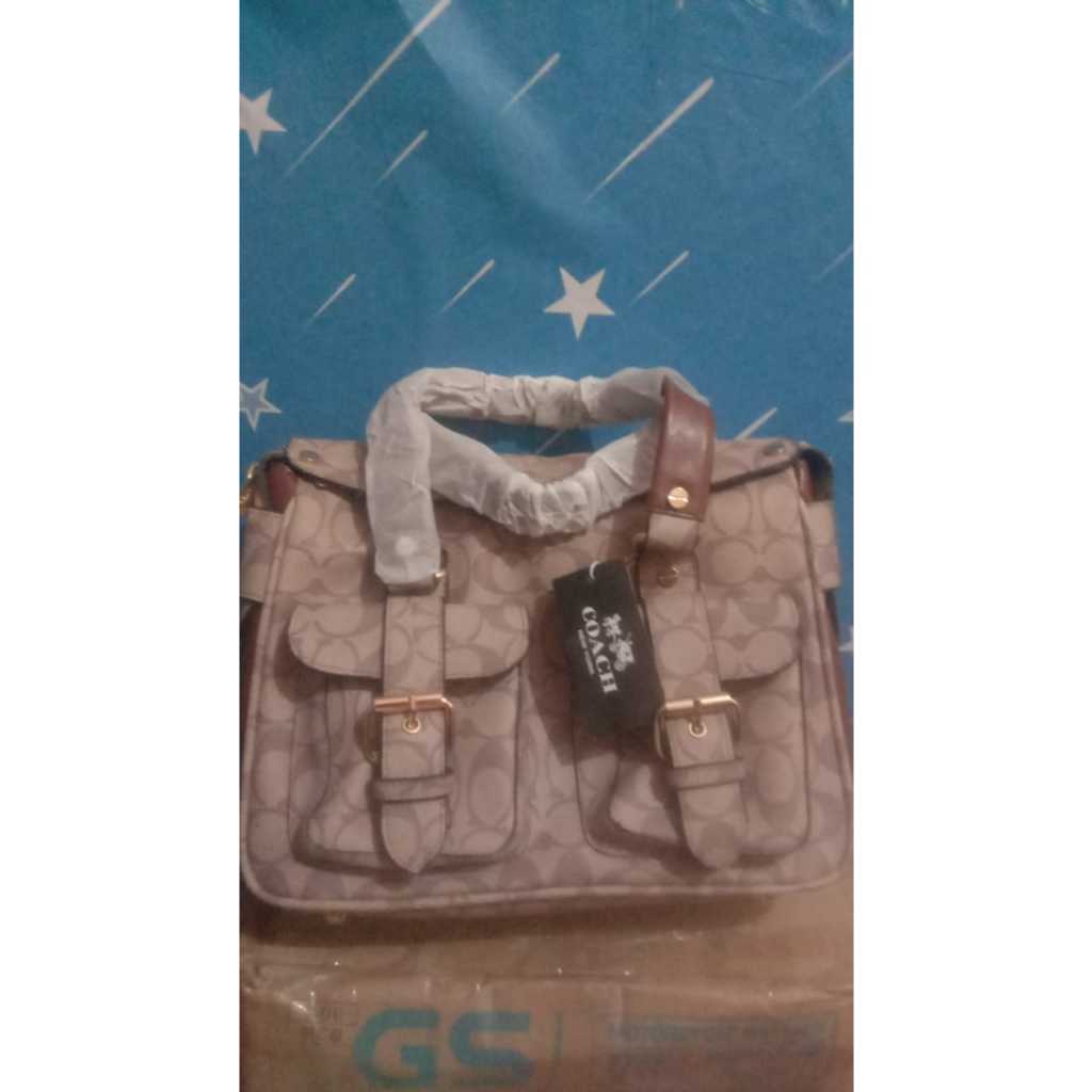TAS COACH import KULIT TEBAL IMPORT COACH ADA TALI PANJANG