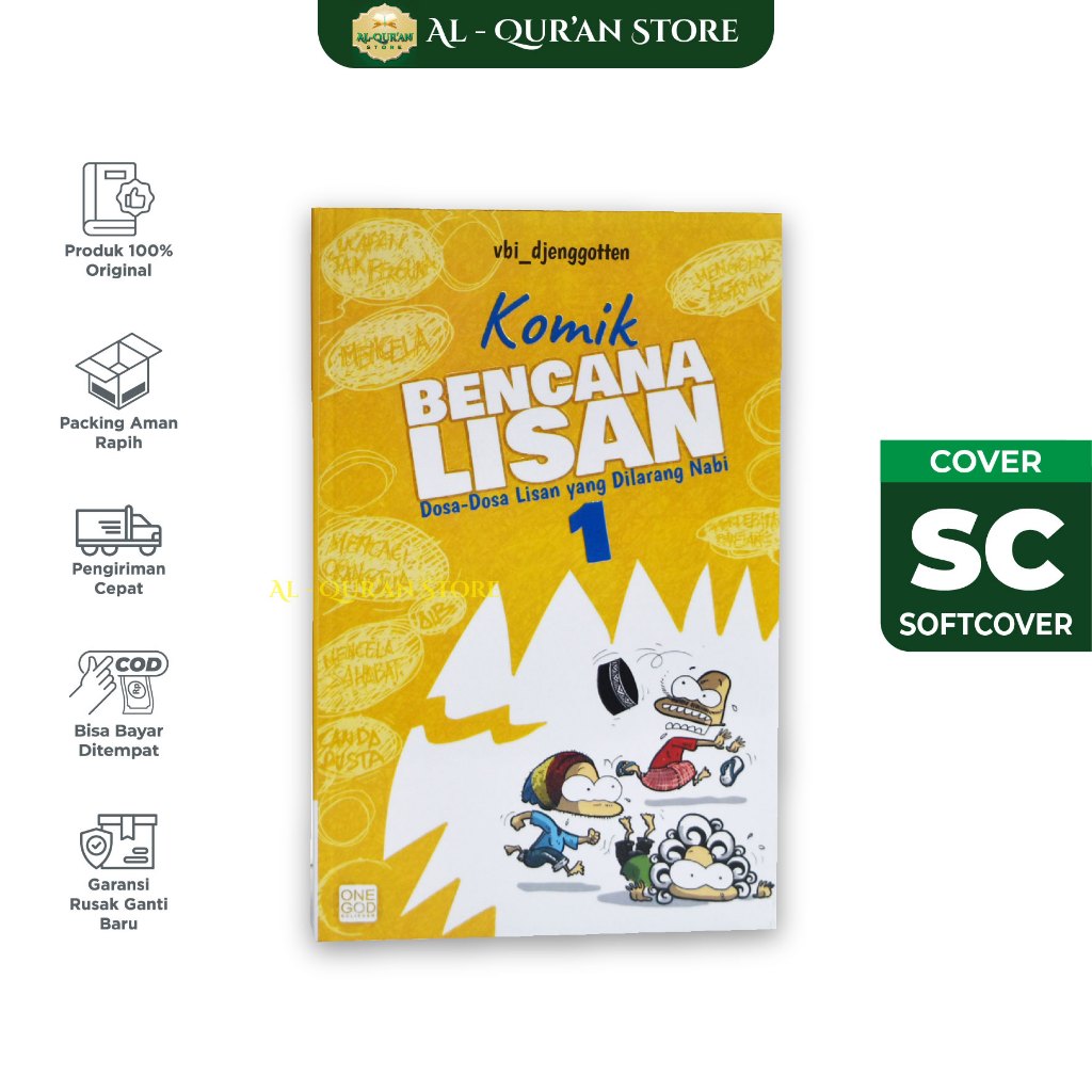 Komik Anak Islami Komik Bencana Lisan Jilid 1 Dosa Dosa Lisan Yang Dilarang Nabi Edisi Terbaru by Vb