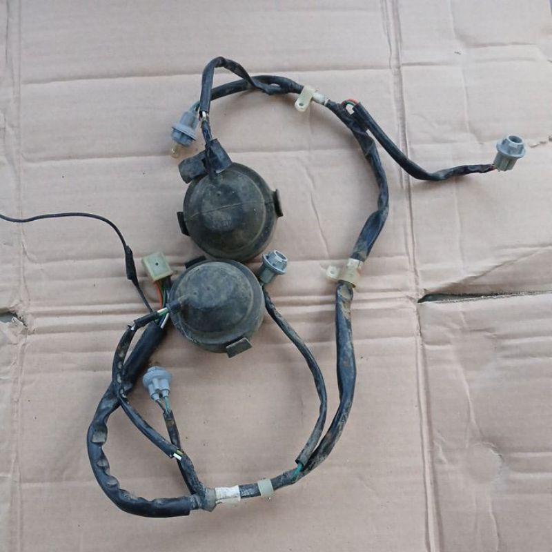 soket kabel lampu depan vario 125 old fi original copotan