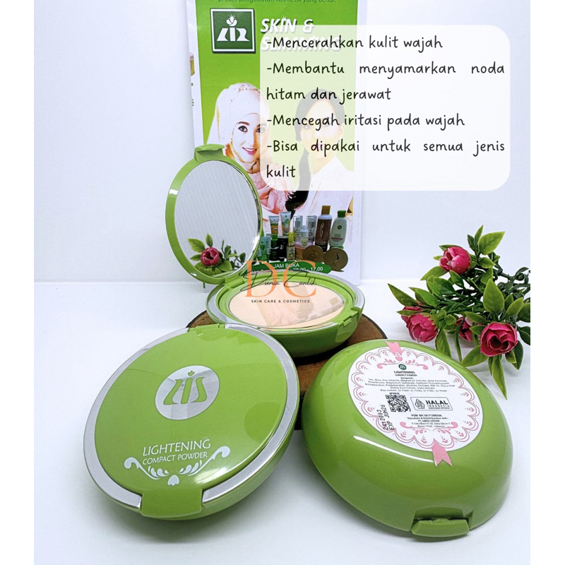 Liz Skincare Lightening Compact Powder / Bedak Padat Pemutih Pencerah ORIGINAL dr.Listiani W