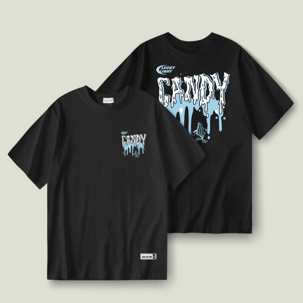 Lucky Light Candy - Melty Ice ( Black / T-Shirt )