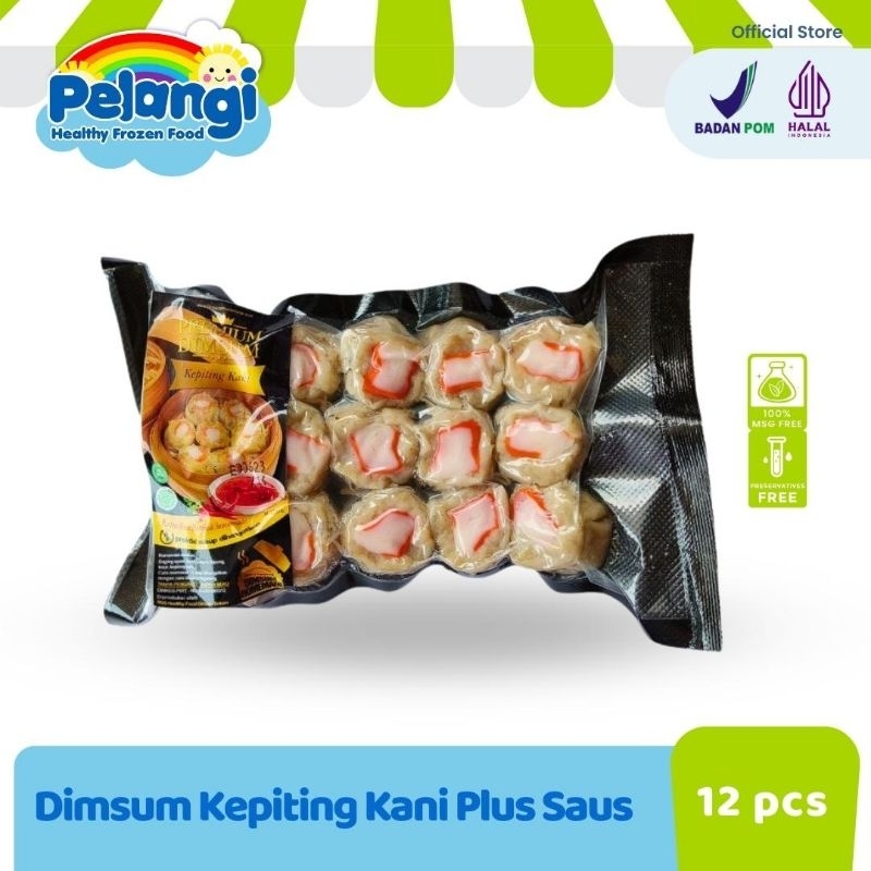 

dimsum ayam topping kepiting/non msg/non pengawet/pelangi anak sehat