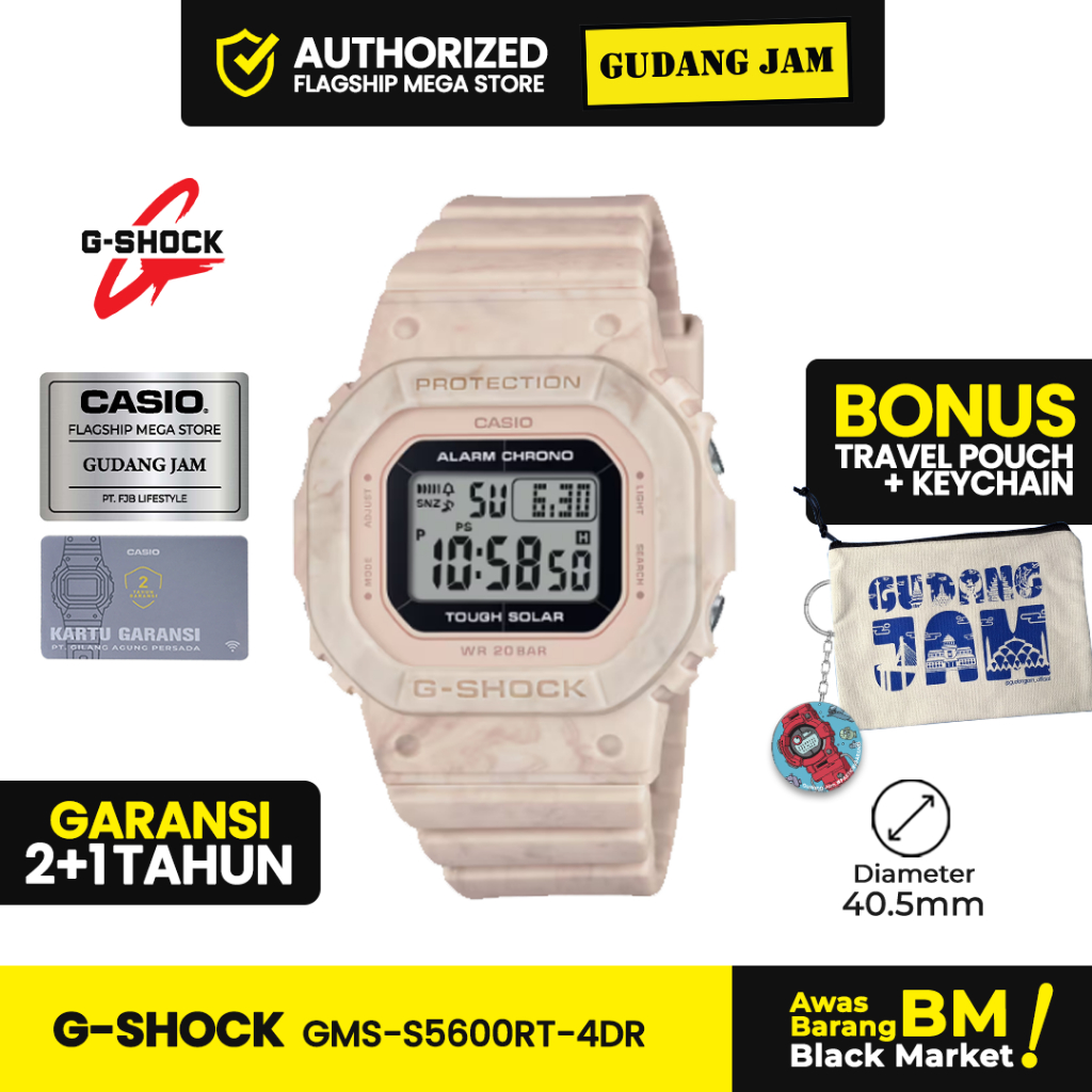 Jam Tangan G-Shock GMS-S5600RT-4DR GMS-S5600RT-4D GMS-S5600RT GMS S5600RT