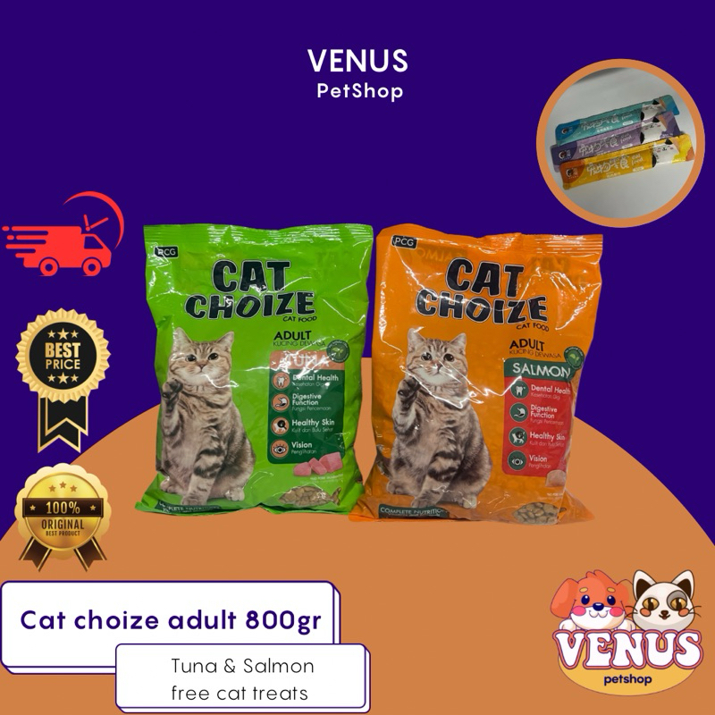 CAT CHOIZE makanan kucing kering 1.6kg makanan kucing dewasa