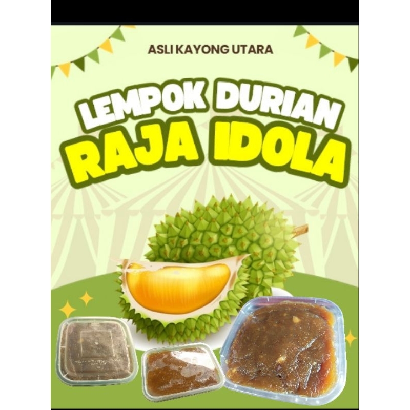 

Lempok/ Dodol Durian ASLI Pontianak
