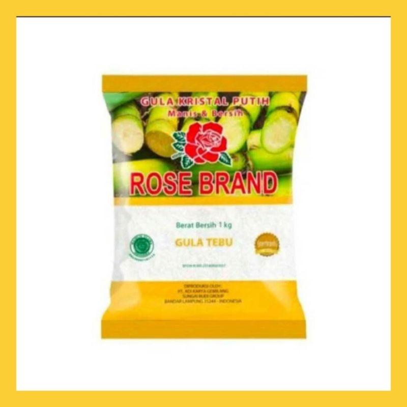 

ROSE BRAND Gula kuning 1kg