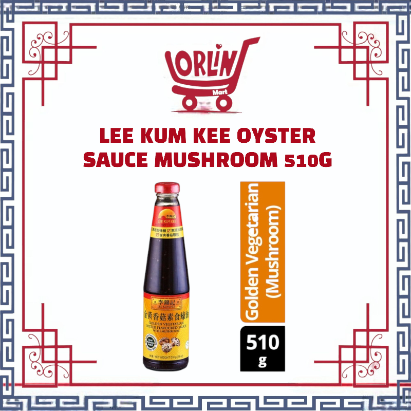 

LEE KUM KEE OYSTER SAUCE MUSHROOM 510G / LEE KUM KEE OYSTER / SAUS MUSHROOM / OYSTER SAUCE