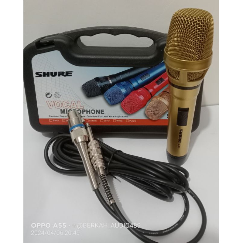 MIK / MIKROFON SHURE S90 & SM58 WARNA