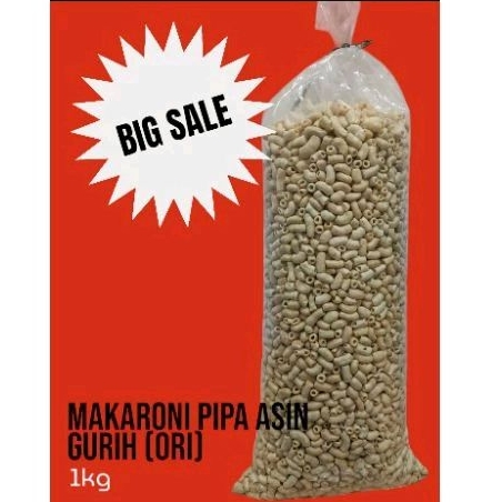 

MAKARONI BANTET 1KG ASIN GURIH (ORIGINAL)