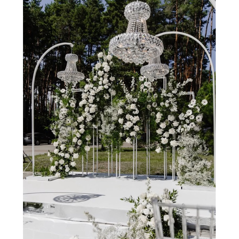 Cod Tiang Lampu Dekorasi Pernikahan