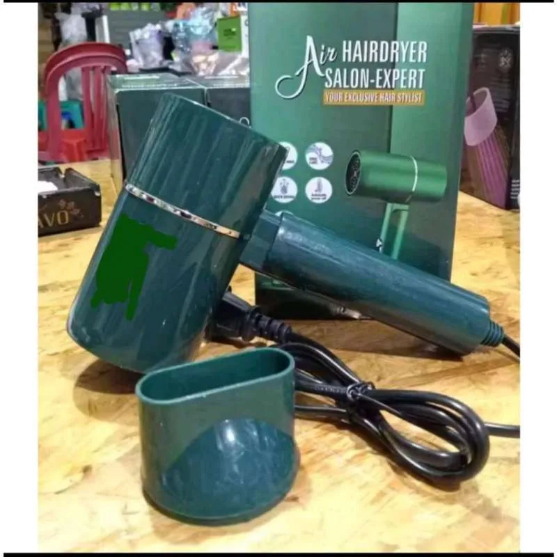 COD- Hair Dryer 718 Hair Dryer Low Watt HairDrayer Rambut Pengering Rambut Hair Dryer Portable Lipat