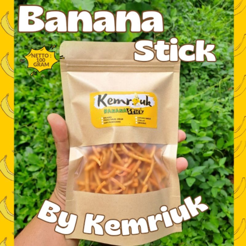 

Keripik pisang by kemriuk banana stick