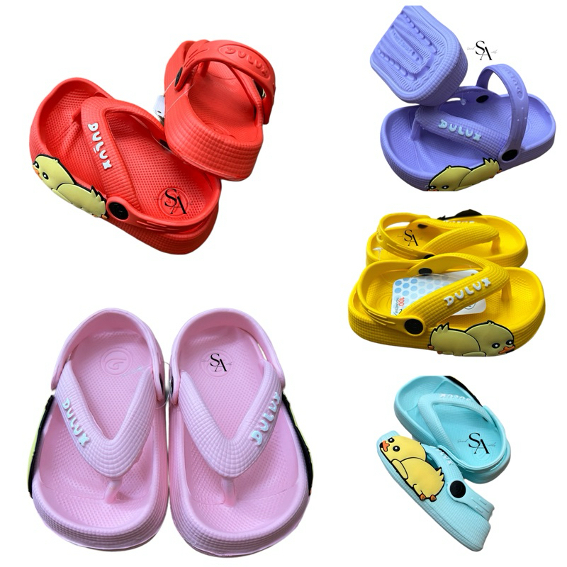 PROMO  SANDAL JEPIT ANAK PEREMPUAN DULUX BEBEK