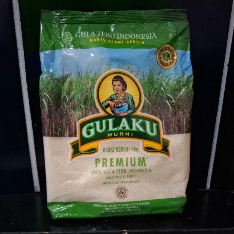 

Gula Pasir Premium 1 kg Gulaku