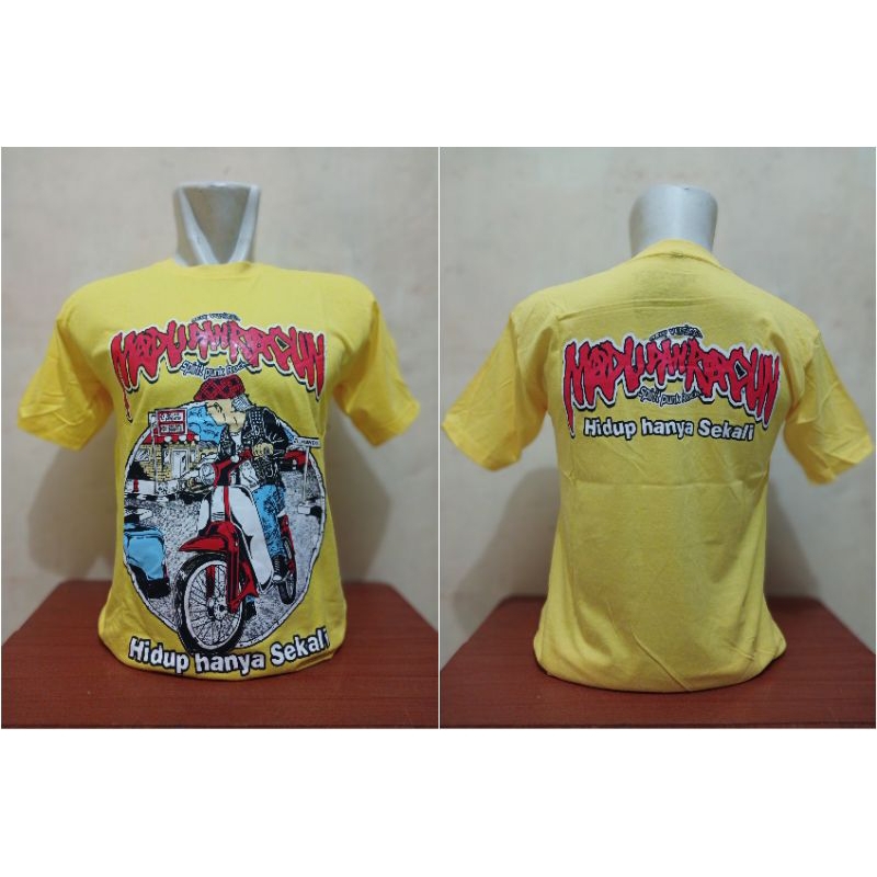 KAOS MUSIK BAND PUNK ROCK MADU DAN RACUN
