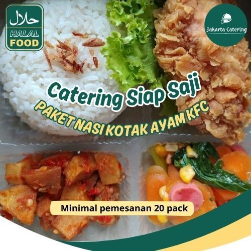 

TERLARIS Paket Nasi Box Ayam Cryspi Catering Paling Murah Hemat Makanan Siap Saji Enak Favorit Acara