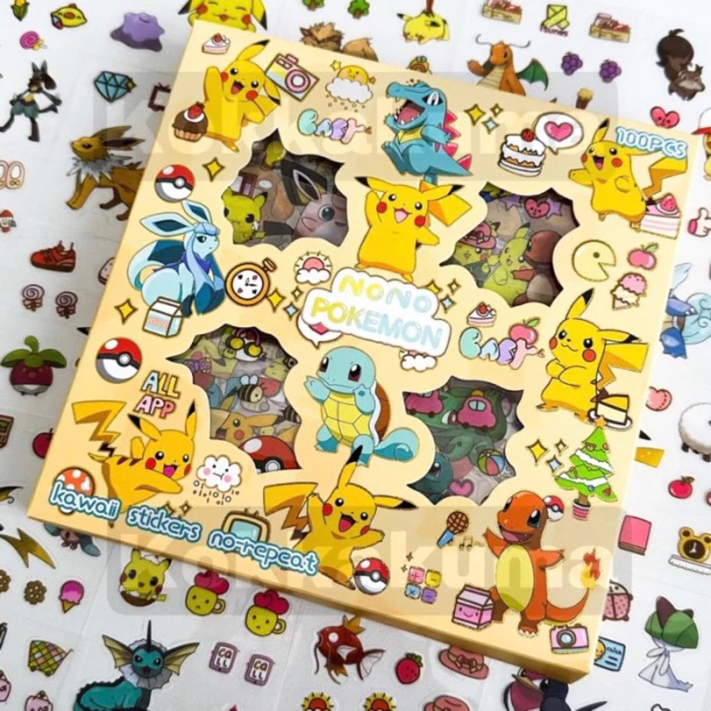 

Stiker Minion | Toy Story | Mickey | Pony | Mario Bross | Naruto | Paw Patrol | Transformer 100 lembar per box Sticker Karakter Lucu Souvenir Ultah