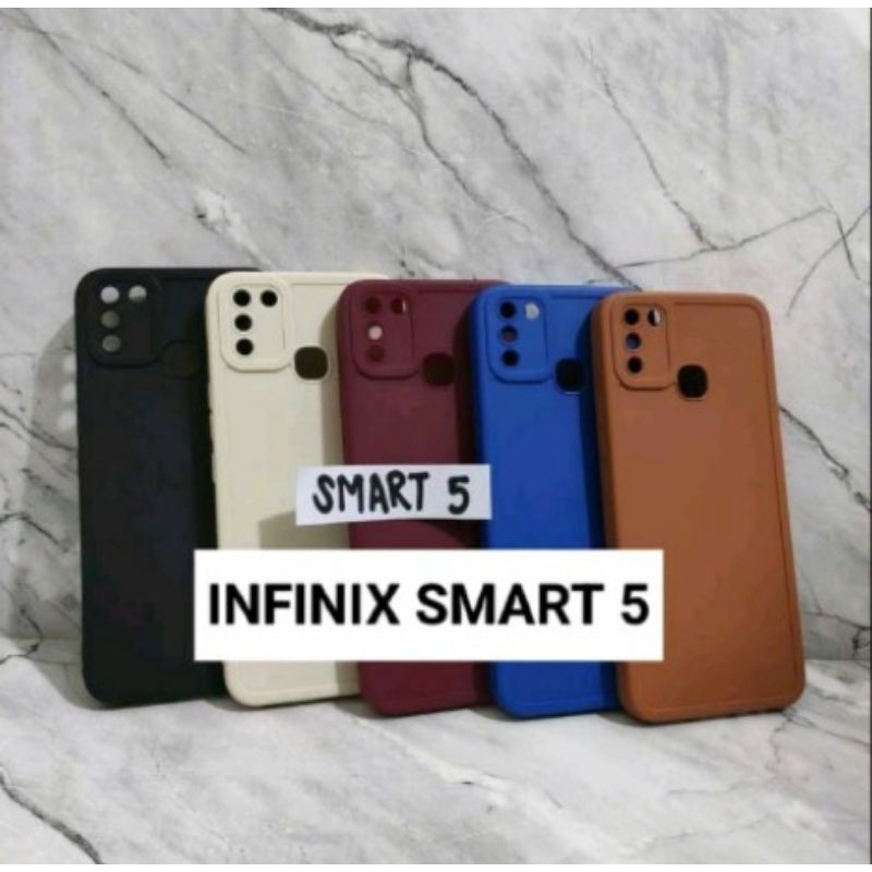 Softcase infinix Smart 5 Silikon Pro Camera