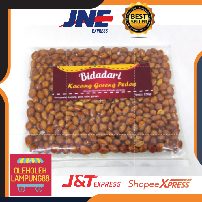 

Kacang Goreng Pedas Manis Bidadari Cabe Merah Renyah Asli Lampung Kacang Pedas Asli Lampung