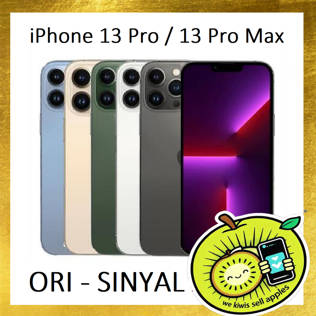 Apple iPhone 13 Pro Max / 13 Pro Second Ex Inter 128GB 256GB 512GB 1TB Apple