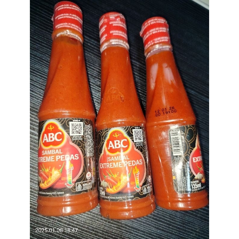 

SAUS SAMBAL ABC EXTREME PEDAS 135ML