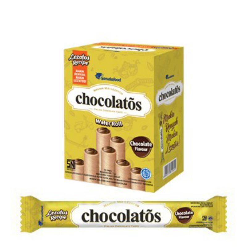 

Gery Chocolatos wafer stick ( isi 24pcs )