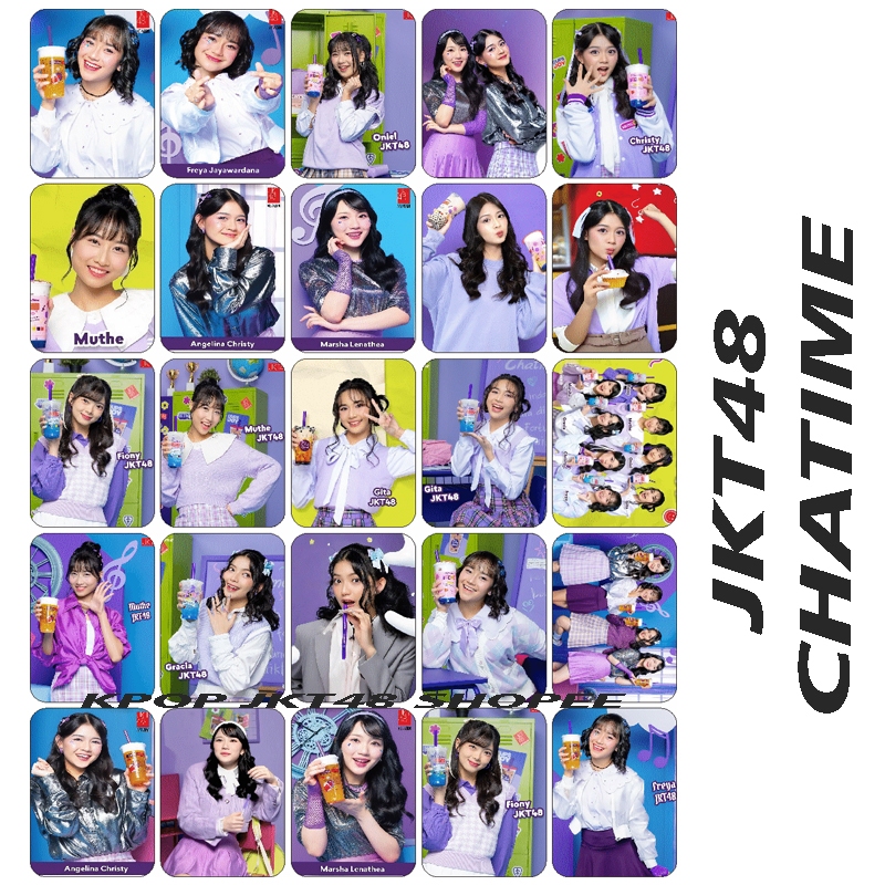 GROSIR BELANJA 100PCS HARGA 25RB PHOTOCARD JKT48 WONDERLAND CHATIME YOUTHFUL THEATER KABHESA TANGO F