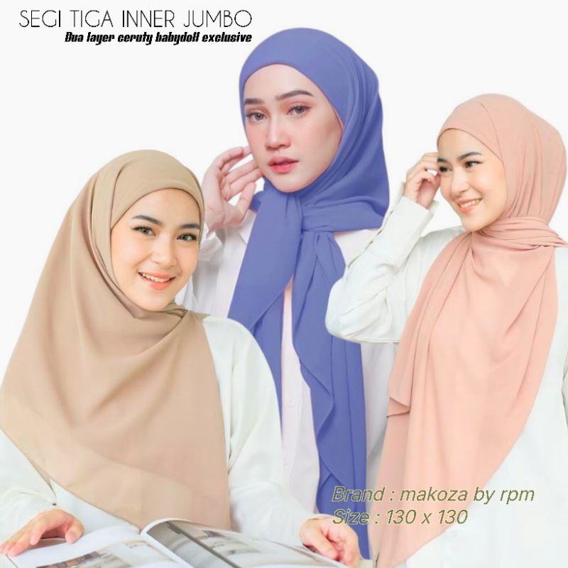 SEGIEMPAT INNER CERUTY BABYDOLL 130X130 CM BESIC JUMBO