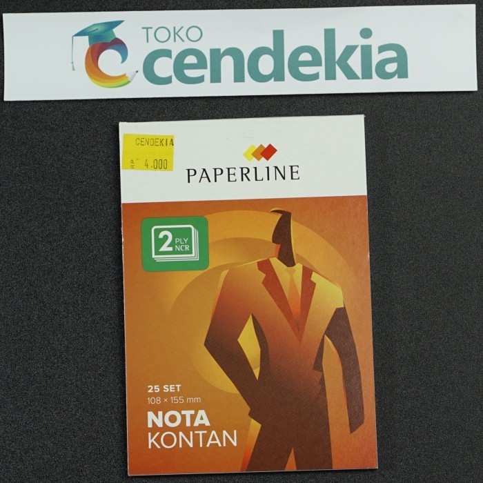 

Nota Kontan PAPERLINE 2 Ply Kecil 2 Rangkap 25 Set 108 x 155 mm - 1 pcs