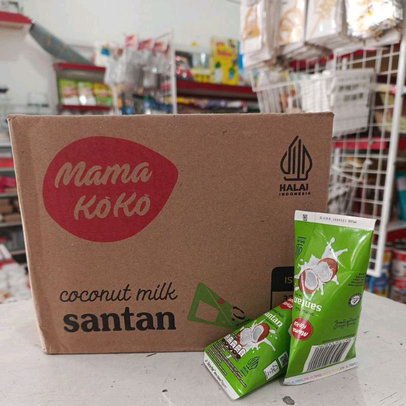 

SANTAN KELAPA INSTAN SIAP PAKAI MAMAKOKO KERUCUT 65ml 6 pcs