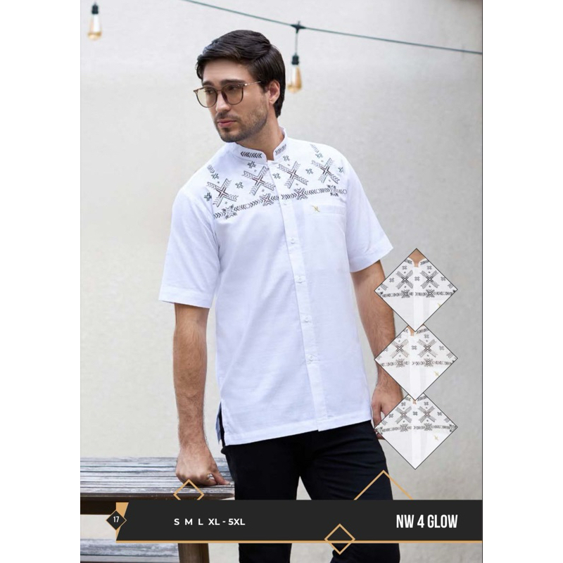 BAJU KOKO NIZAR BORDIR NEW 2025 NW 4 GLOW