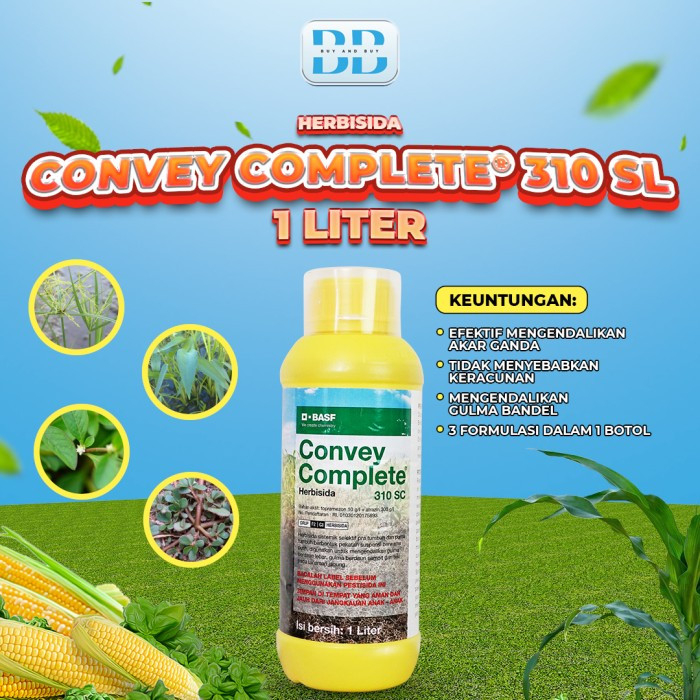 Herbisida Selektif Jagung CONVEY COMPLETE 310 SC - 1 Liter