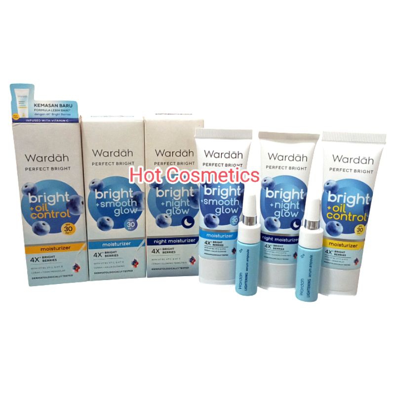 Paket Wardah Perfect Bright Serum 2 pcs Original BPOM