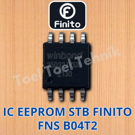 IC EEPROM STB FINITO FNS B04T2 / IC EPROM SET TOP BOX TV DIGITALFINITO FNS-B04T2