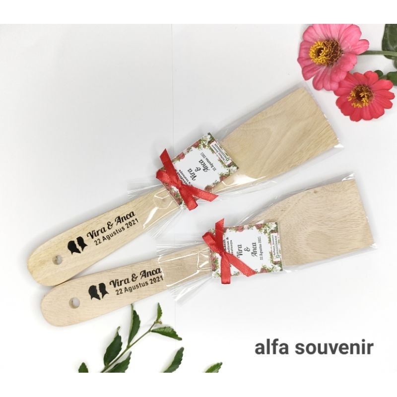 Souvenir pernikahan solet teflon