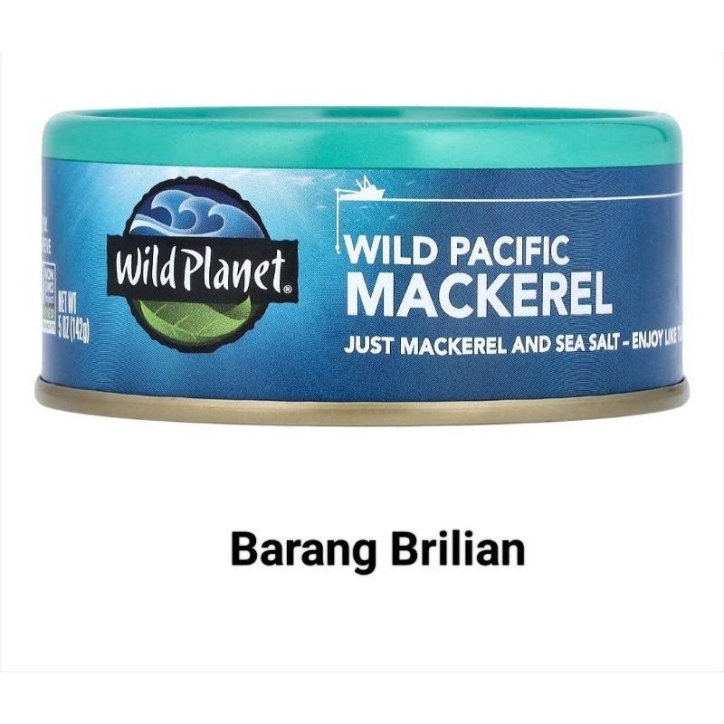 

Wild Planet Wild Pasific Mackerel 142 Gram