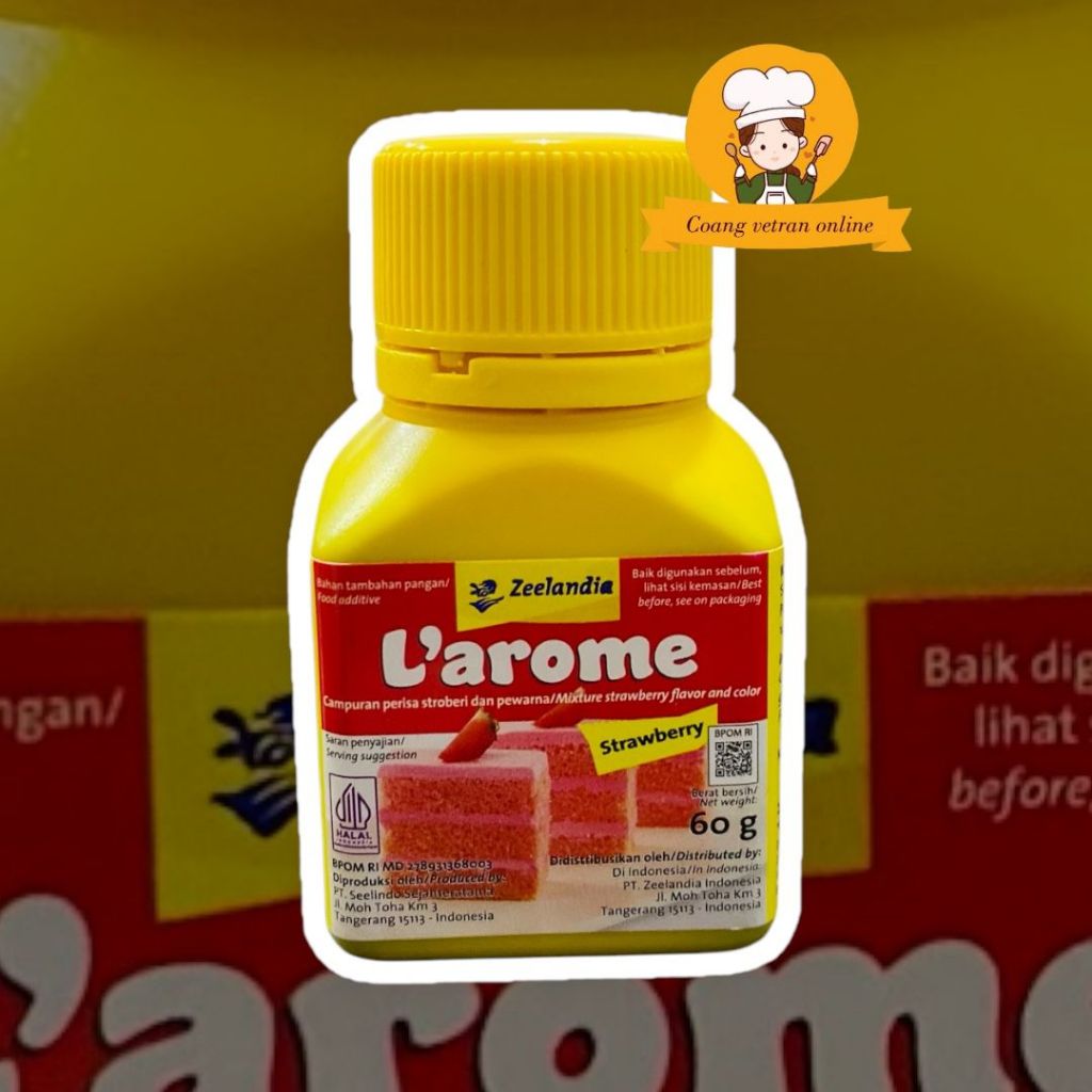 

larome strobery 60 gr