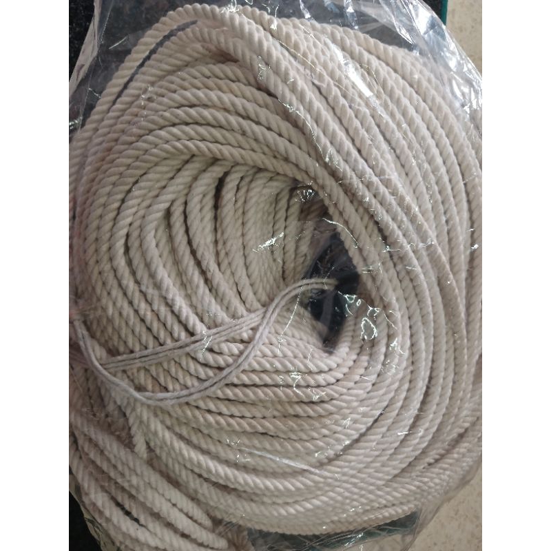 

Tali Tambang Bahan Katun (Impot ) diameter 8 mm