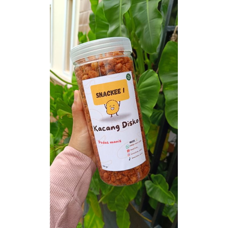 

Snackee! Kacang Disko Original 600gr ( Full Kacang tidak kebanyakan tepung)