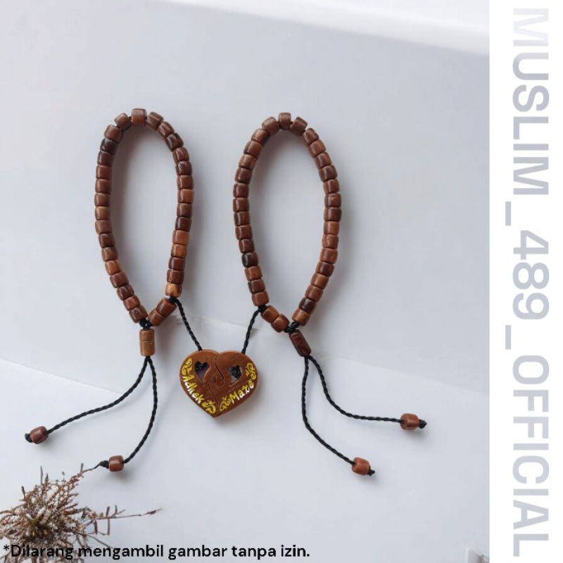 Gelang Kokka Kaukah Kaokah Marjan Couple Ukir Nama/Tanggal Grosir