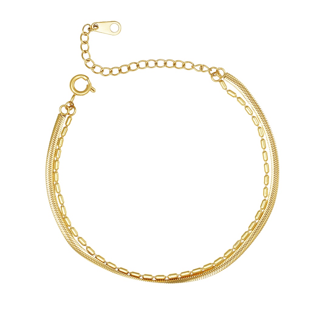 Dear Me - Drew Bracelet (Titanium) Gelang Wanita Aksesoris Unik