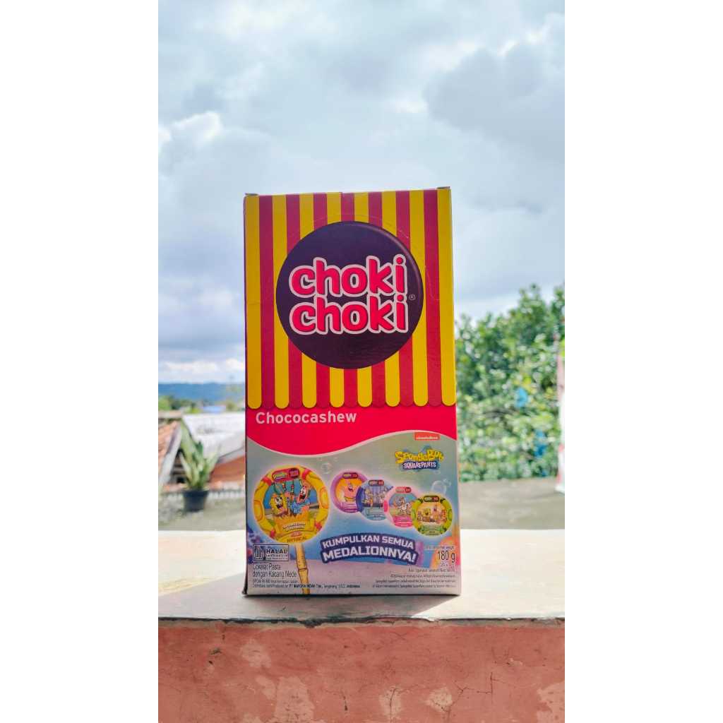 

GROSIR - Choki Choki 20 X 9 Gr Cokelat Pasta Kacang Mede by Jadoel_Snack