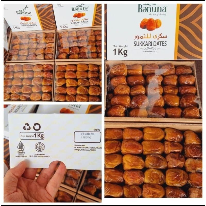 

kurma sukari premium ranuna 1kg