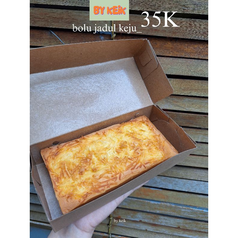 

Bolu Jadul Vanila Keju 20x10cm - bykeik