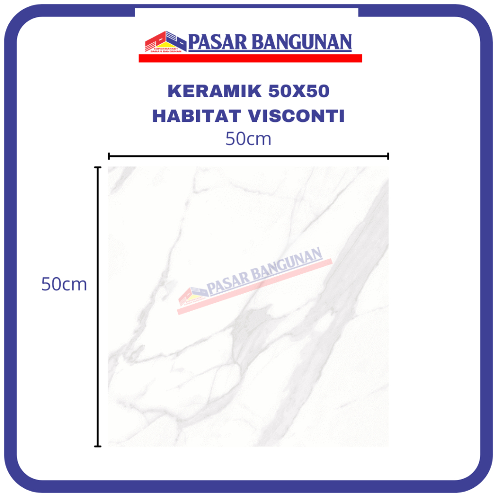 KERAMIK 50X50 HABITAT VISCONTI