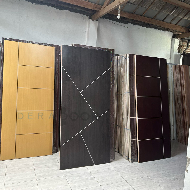 Ready Pintu Kamar Minimalis / Pintu Kamar Minimalis Murah / Pintu Doble Triplek / Pintu Swing Kamar 