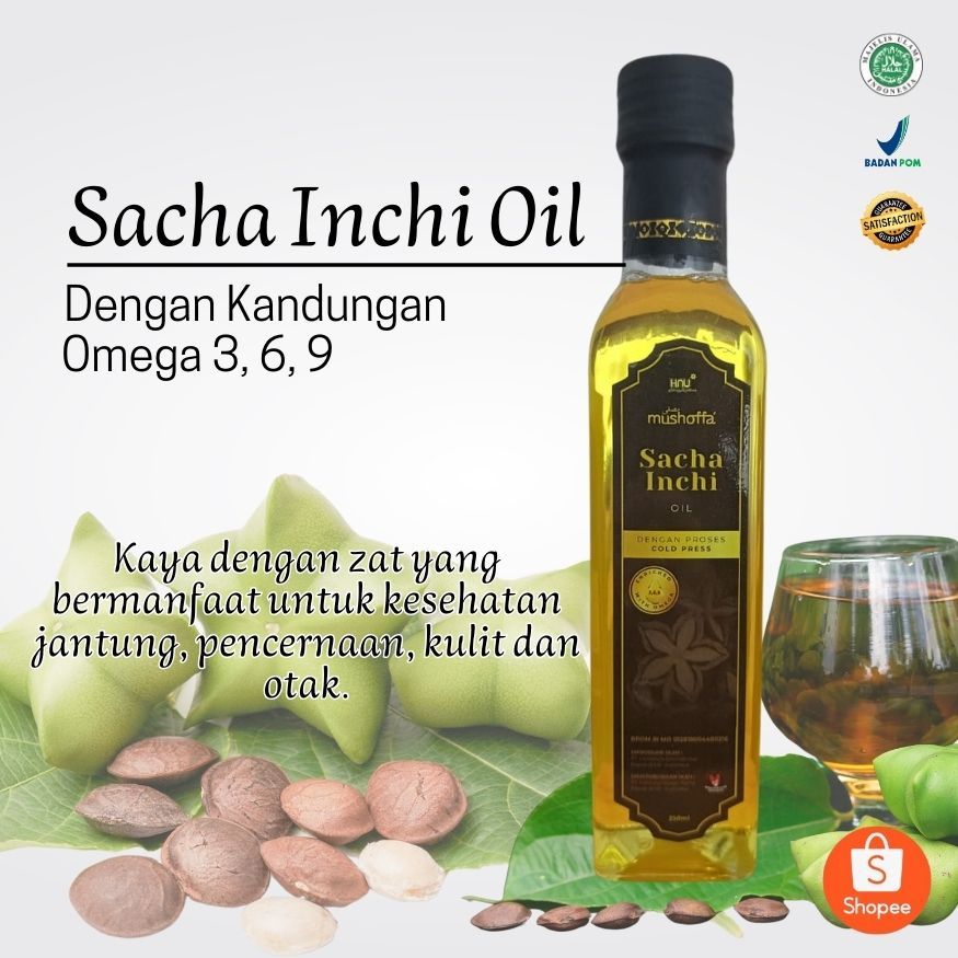 

Sacha Inchi Oil Dengan Kandungan Omega 3, 6, 9 - 250ML
